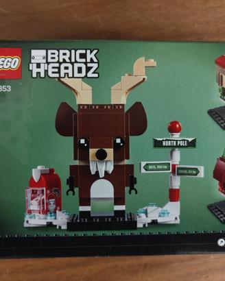LEGO Set 40353 - Brickheadz - Renna Elfo ed Elfa u
