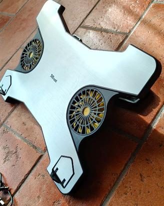 Supporto con ventole per notebook fino a 17"