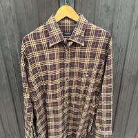 Camicia Burberry nera gialla e rossa