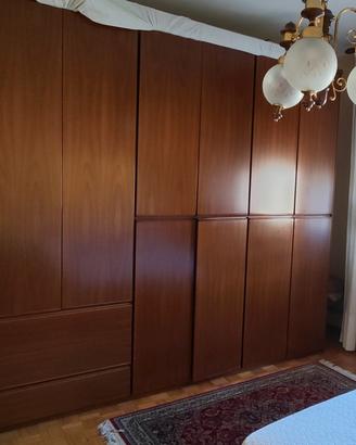 camera da letto completa in legno