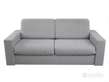 Divano letto 2 posti, materasso alto comfort 18cm