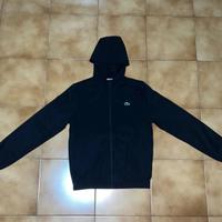 Lacoste giacca della tuta sportiva impermeabile