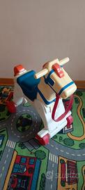 Cavalluccio dondolo per bambini chicco 