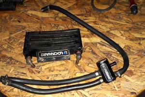 radiatore olio valvola LOCKHART moto anni 70'