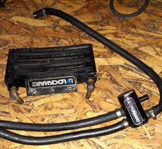 radiatore olio valvola LOCKHART moto anni 70'