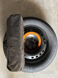 Ruotino fiat 500X Jeep Renegade 145 90 16 con kit