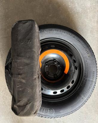 Ruotino fiat 500X Jeep Renegade 145 90 16 con kit