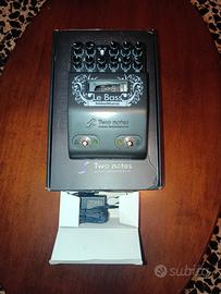 two notes Le Bass preamplificatore 