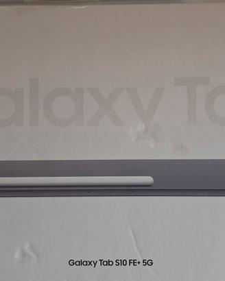Samsung galaxy tab s10 FE  5g 256gb + Book cover 