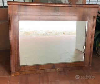 Specchiera vintage in legno