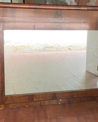 Specchiera vintage in legno
