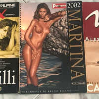 Tris Calendari Martina Colombari Ferilli Marcuzzi