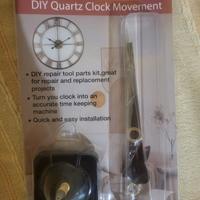 Meccanismo e lancette per orologio 
