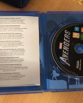 Videogioco marvels avengers ps4
