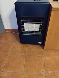 Stufa a gas con bombola semipiena