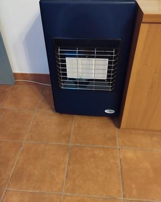 Stufa a gas con bombola semipiena