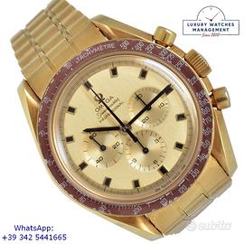 Omega Speedmaster De Luxe Apollo XI gold 1969