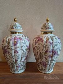 Coppia vasi potiche porcellana Thomas Germany