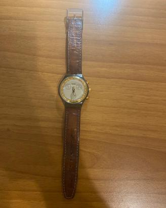 Orologio Swatch Chrono Goldfinger