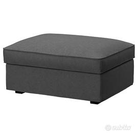 Poggiapiedi Ikea contenitore. Pouf