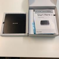 BELKIN USB ETHERNET HUB F5L009