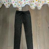 leggins in pelle