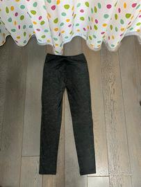 leggins in pelle