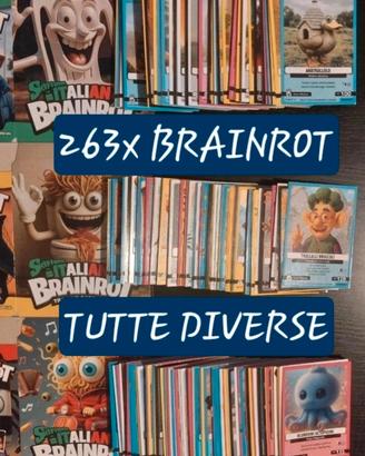 263x Carte Brainrot Alpha, Beta e  Gamma 