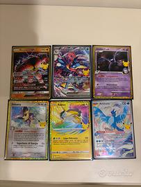 Lotto carte pokemon 30 anniversario