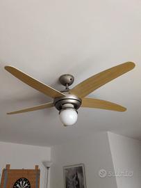 KLARSTEIN- Bolero Ventilatore da soffitto con luce