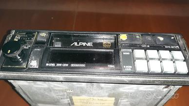 ALPINE STEREO MODELLO 7284L - RADIO  E CASSETTE