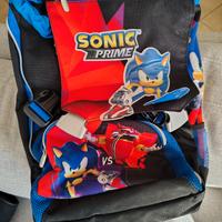 Zaino per scuola bambino Sonic
