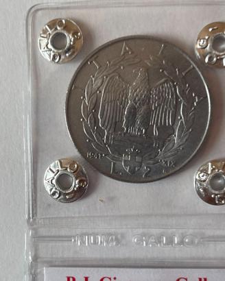 2 Lire 1941 XIX Impero FDC Periziata Gallo