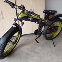 ebike bicicletta elettrica Bezior 1500 pieghevole