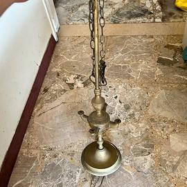 Antica Lucerna Fiorentina in Ottone