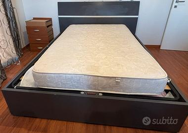 Letto matrimoniale con contenitore