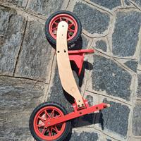Mini bici in legno per bambini