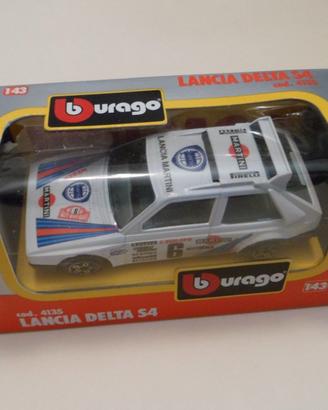 BURAGO LANCIA DELTA S 4 RALLY SCALA 1:43 (LEGGI)