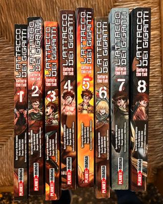 Attacco dei giganti before the fall