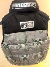 Minecraft Creeper gilet 7-8 anni 128 cm