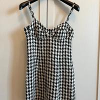 Vestito pied de poule Stradivarius