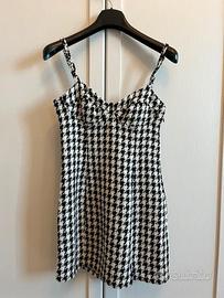 Vestito pied de poule Stradivarius