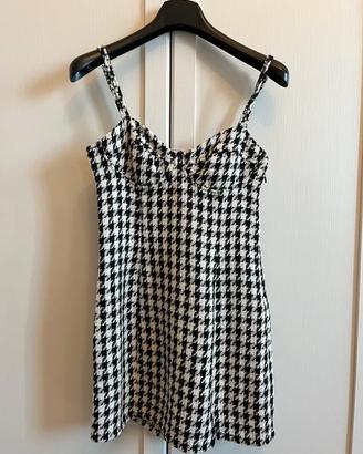 Vestito pied de poule Stradivarius