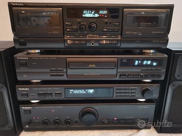 Technics impianto audio 