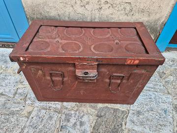 Cassone porta munizioni 1942 guerra