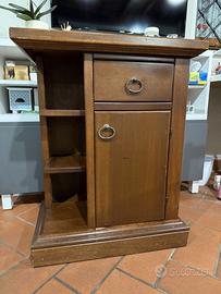 Mobiletto da ingresso in legno