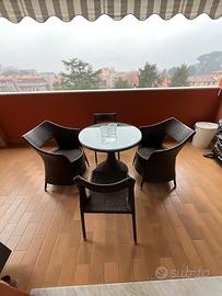 Tavolo rotondo Emu larghezza 80 cm