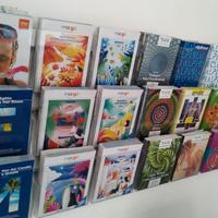 Porta cataloghi depliant annunci A4 da parete plex