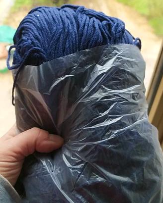 matassa cotone 100% blu marino 250gr