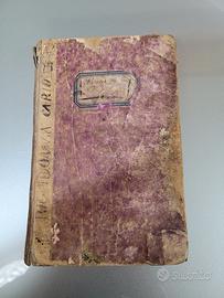 Antico libro erotico  del  1882 e Minuzzolo 1880